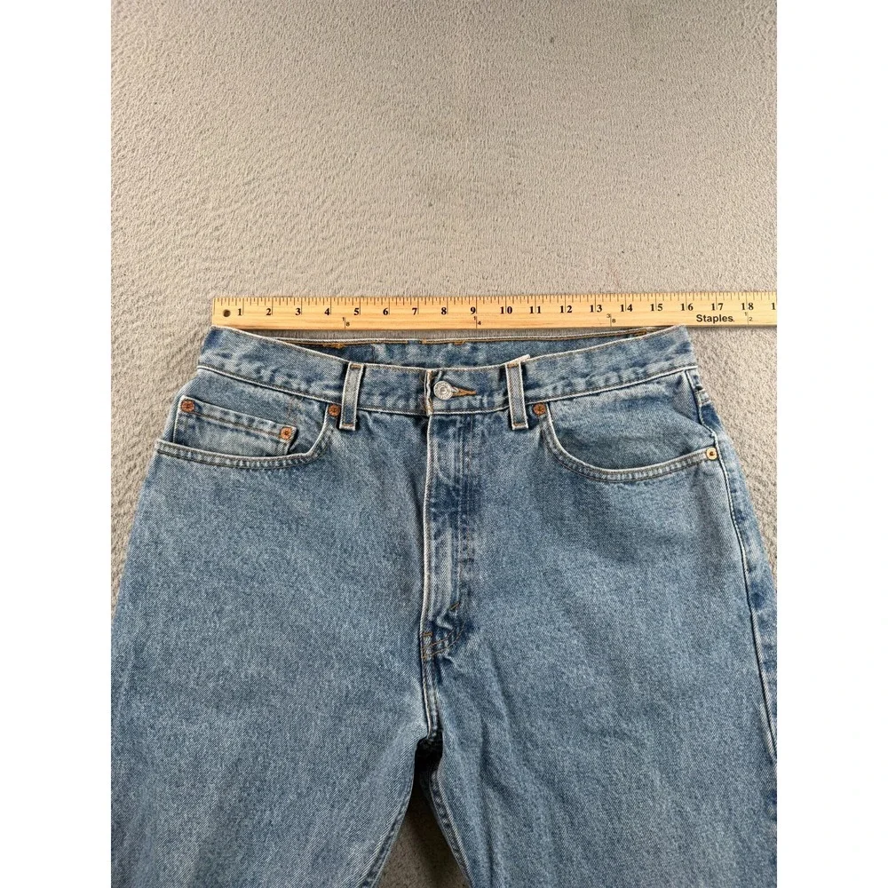 Vintage Levis 505 Jeans Mens 34x30 (ACTUAL 32X29) Blue Denim Made In Mexico 1999